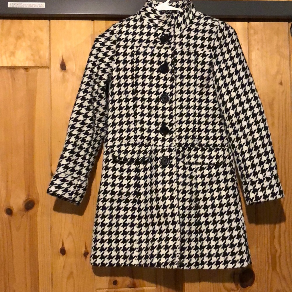 Girls 10/12 houndstooth jacket